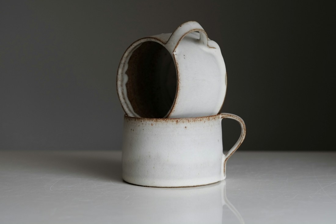 Oak ceramic mugs
